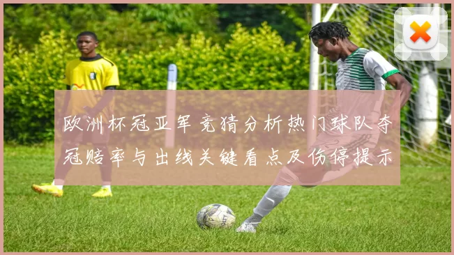 欧洲杯冠亚军竞猜分析热门球队夺冠赔率与出线关键看点及伤停提示